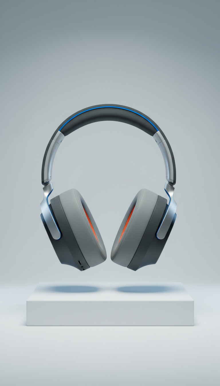 casque circum-aural alliage mat
