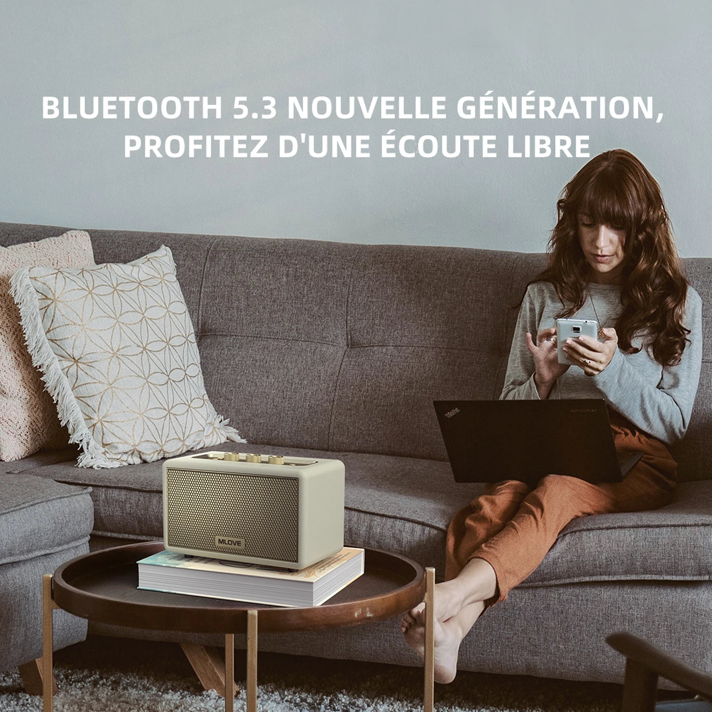 Mlove A200 Enceinte Bluetooth portable