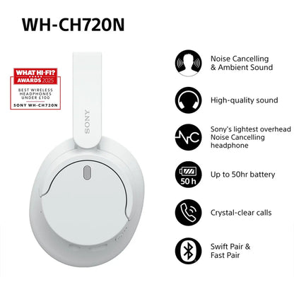 Sony WH-CH720N Casque audio supra-auriculaire sans fil et filaire